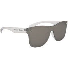 Outrider Mirrored Malibu Sunglasses - 6271_CLR_Silkscreen