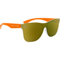Outrider Mirrored Malibu Sunglasses - 6271_ORN_Silkscreen