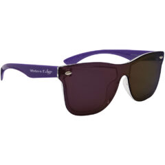 Outrider Mirrored Malibu Sunglasses - 6271_PUR_Silkscreen