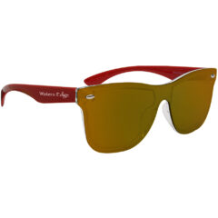 Outrider Mirrored Malibu Sunglasses - 6271_RED_Silkscreen