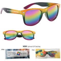 Metallic Rainbow Malibu Sunglasses - 6275_group