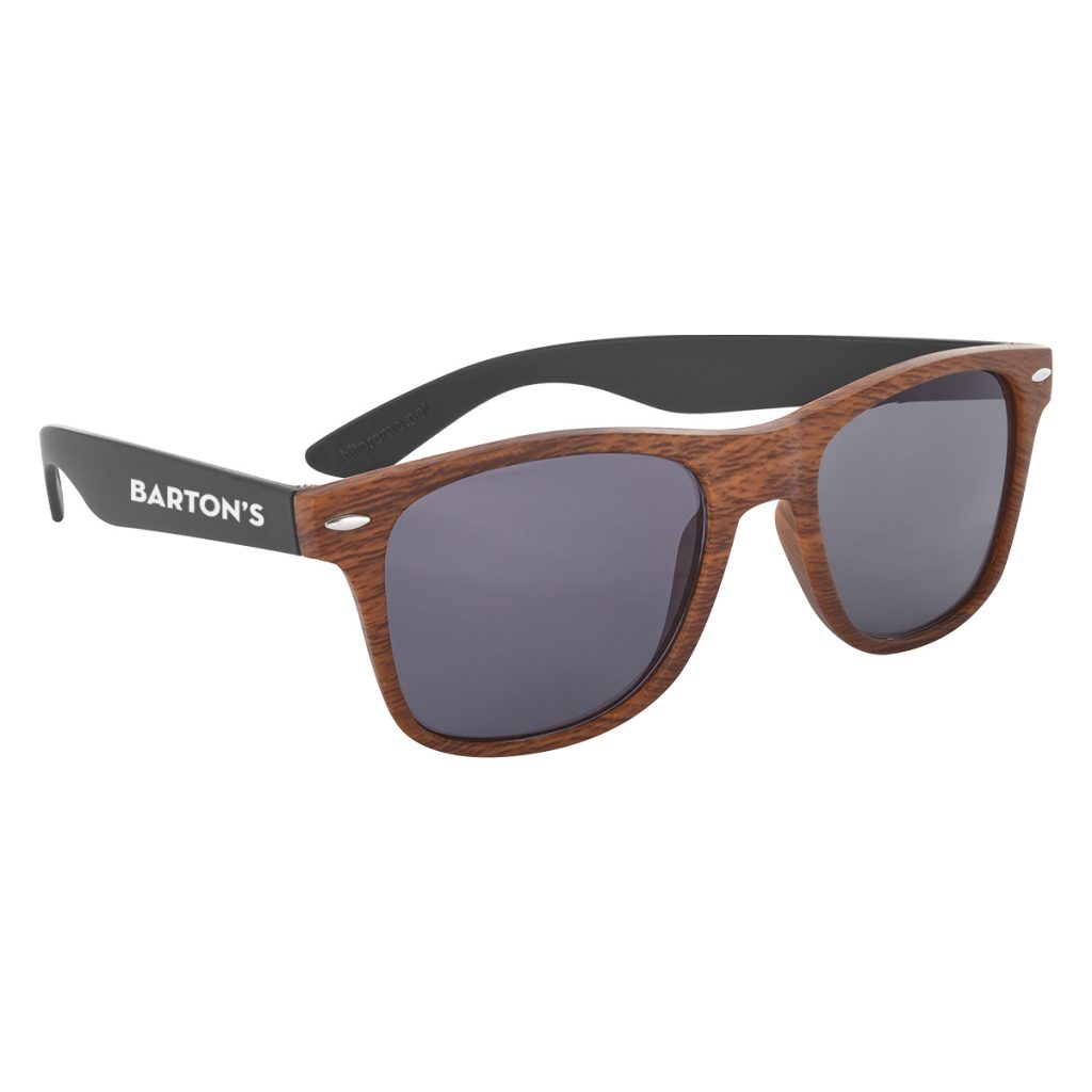 Surf Wagon Malibu Sunglasses - 6286_WOODGRA_Silkscreen