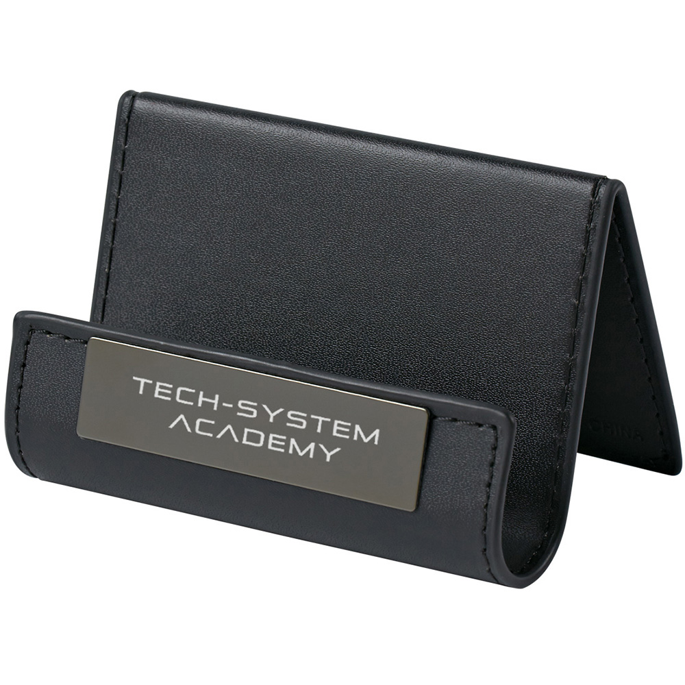 Execu-Buddy Card and Media Stand - 6320_BLK_Laser