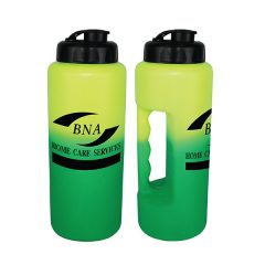 Mood Grip Bottle with Flip Top Cap – 32 oz - 66532_yellow_to_green_w_black_lid