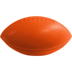 Mini Plastic Football – 6″ - 6_ Mini Plastic Football_Orange
