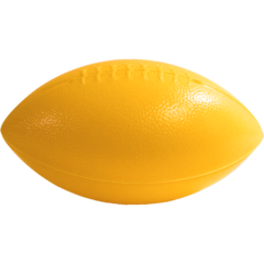 Mini Plastic Football – 6″ - 6_ Mini Plastic Football_Yellow