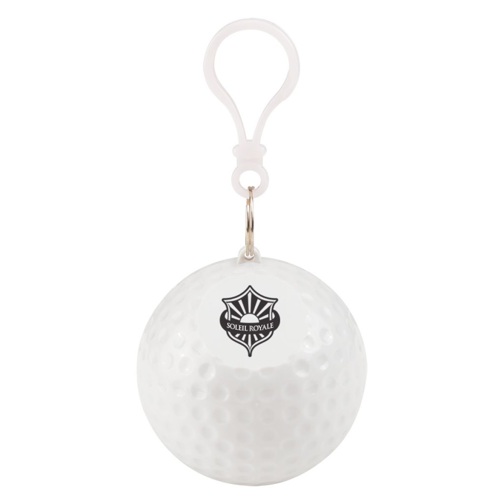 Golf Fanatic Poncho - 7750_WHT_Padprint