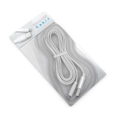 Powerstick Branded Cable – 3′ - 9127_WHT_Packaging_Blank