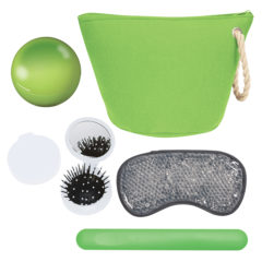 Cosmetic Bag Spa Kit - 9954_Lime