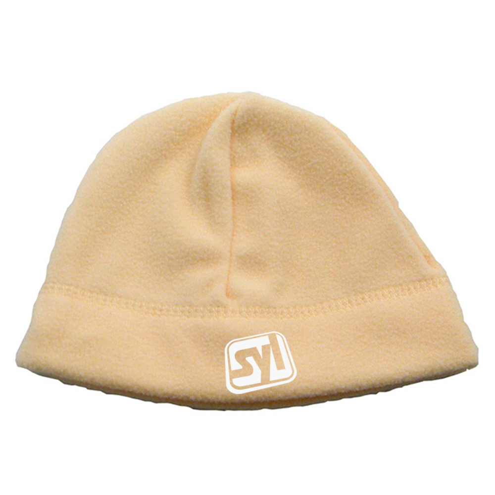 Fleece Baby Beanie - babybeanieyellow