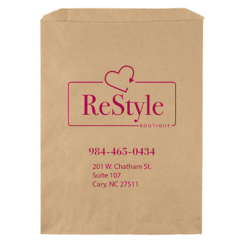 Merchandise Paper Bag –  9″ x 12″ - merchandisepaperbag9x12brownkraft