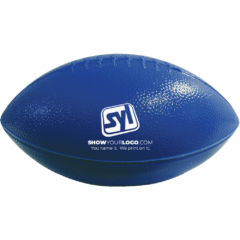 Mini Plastic Football – 6″ - miniplasticfootballblue