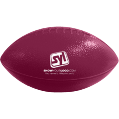 Mini Plastic Football – 6″ - miniplasticfootballburgundy