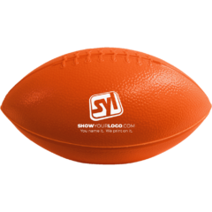 Mini Plastic Football – 6″ - miniplasticfootballorange