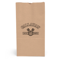 SOS  12# Paper Bag – 7″ x 4.5″ x 13.75″ - sos12brownkraft