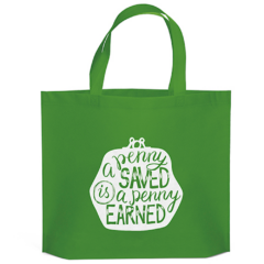Thrifty Tote Bag - thriftygrassgreen