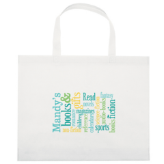 Thrifty Tote Bag - thriftywhitefullcolordigital