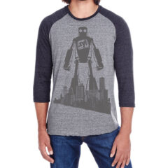 Threadfast Apparel Unisex Triblend 3/4-Sleeve Raglan - 302g_3y_p