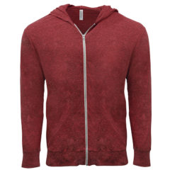 Threadfast Apparel Unisex Triblend Full-Zip Light Hoodie - 302z_a2_z_prod