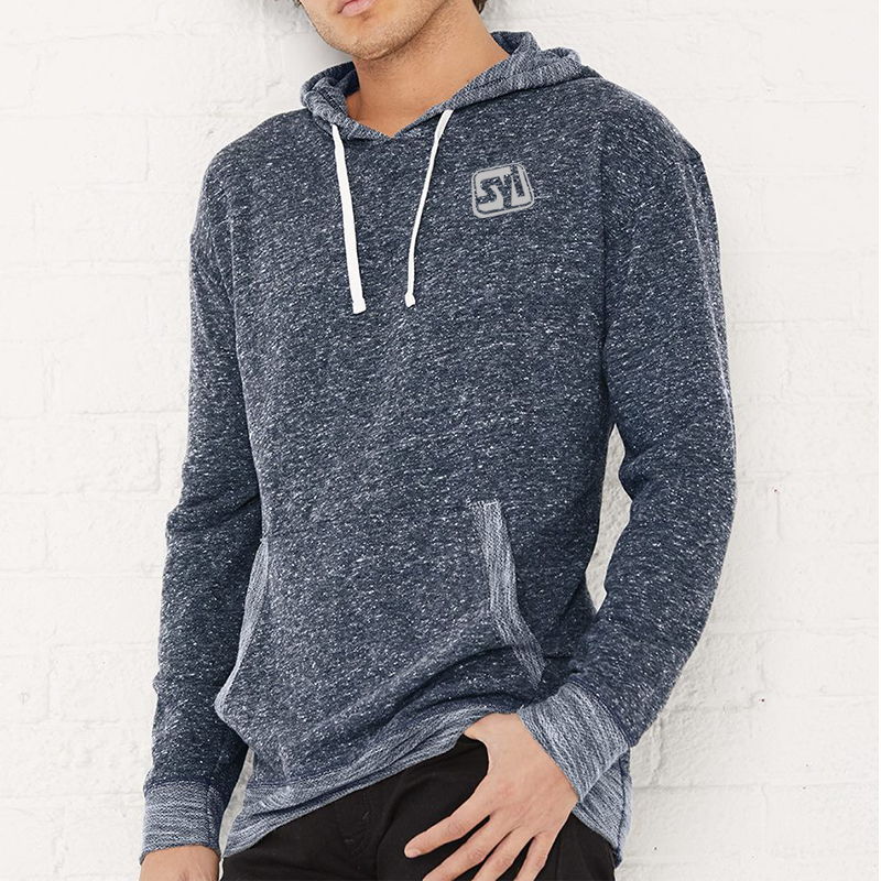 LAT Harborside Mélange French Terry Hooded Pullover - 7858_fl