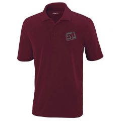 Core 365 Performance Pique Polo Antimicrobial - Burgundy