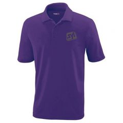 Core 365 Performance Pique Polo Antimicrobial - CampusPurple
