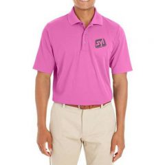 Core 365 Performance Pique Polo Antimicrobial - CharityPink