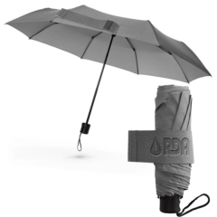 PU Strap Manual Open Umbrella – 42″ Arc - PU Strap Manual Open Umbrella 8211 42in Arc 8211 Grey
