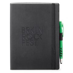 Boston Soft Cover Journal/Pen Combo - ST4781_GRN_v1576536253