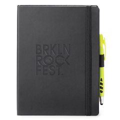Boston Soft Cover Journal/Pen Combo - ST4781_YEL_v1576536253