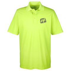 Core 365 Performance Pique Polo Antimicrobial - SafetyYellow