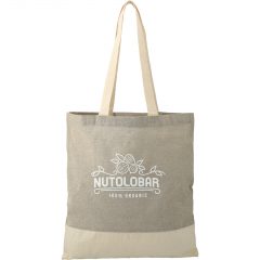 Split Recycled 5oz Cotton Twill Convention Tote - download 2