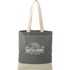 Split Recycled 5oz Cotton Twill Convention Tote - download