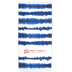 Good Vibes Cabana Stripe Beach Towel - goodvibesroyal