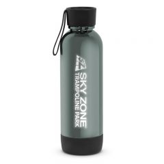 LITE-UP Water Bottle – 22 oz - wb20803-gunmetal
