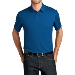 Port Authority® UV Choice Pique Polo - 10146-TrueBlue-1-K750TrueBlueModelFront-337W_large