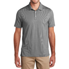 Port Authority® Gingham Polo - 10151-BlackWhite-1-K646BlackWhiteModelFront-1200W