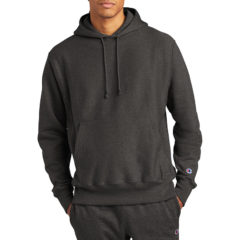 Champion® Reverse Weave® Hooded Sweatshirt - 10322-CharcoalHt-1-S101CharcoalHtModelFront-1200W