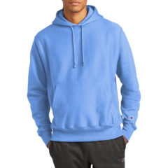 Champion® Reverse Weave® Hooded Sweatshirt - 10322-LightBlue-1-S101LightBlueModelFront-1200W