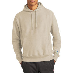 Champion® Reverse Weave® Hooded Sweatshirt - 10322-OatHthr-1-S101OatHthrModelFront-1200W