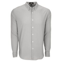 Men’s Vansport Sandhill Dress Shirt - 1250_Grey_White_front