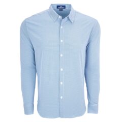 Men’s Vansport Sandhill Dress Shirt - 1250_Light_Blue_White_front