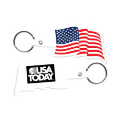 USA Flag Flexible Key Tag - 212