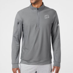 Adidas Performance Textured Quarter-Zip Pullover