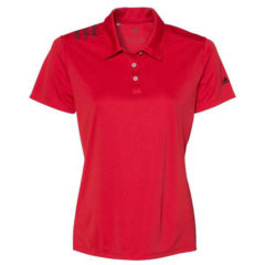 Adidas Women’s 3-Stripes Shoulder Polo - 78673_f_fm