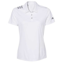 Adidas Women’s 3-Stripes Shoulder Polo - 78676_f_fm