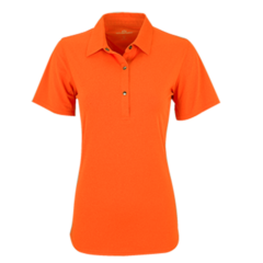 Women’s Vansport Planet Polo - 8061_Orange_front