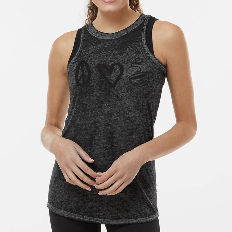 J. America Women’s Zen Jersey Tank Top - 8088_fl