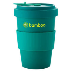 Earth Bamboo Fiber Travel Mug – 16 oz - BB125-GN_600px_L