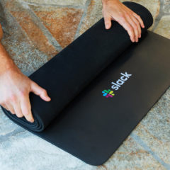 Professional Yoga Mat - MYOGA02-Slack_Rolled